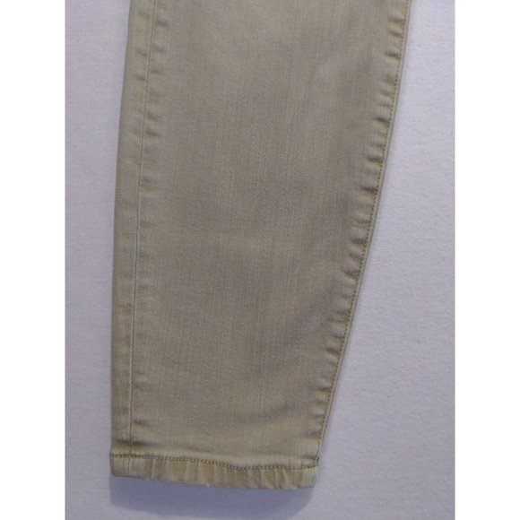 Liverpool Women's The Ankle Skinny Fitted Mid-Rise Classiccore Yellow/Green Sz 8 - Picture 3 of 11